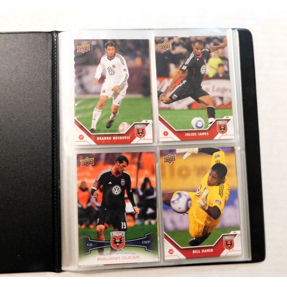 DC United Soccer Team Autographed Collectors Card Album 10 Upper Deck Cards - Picture 2 of 6